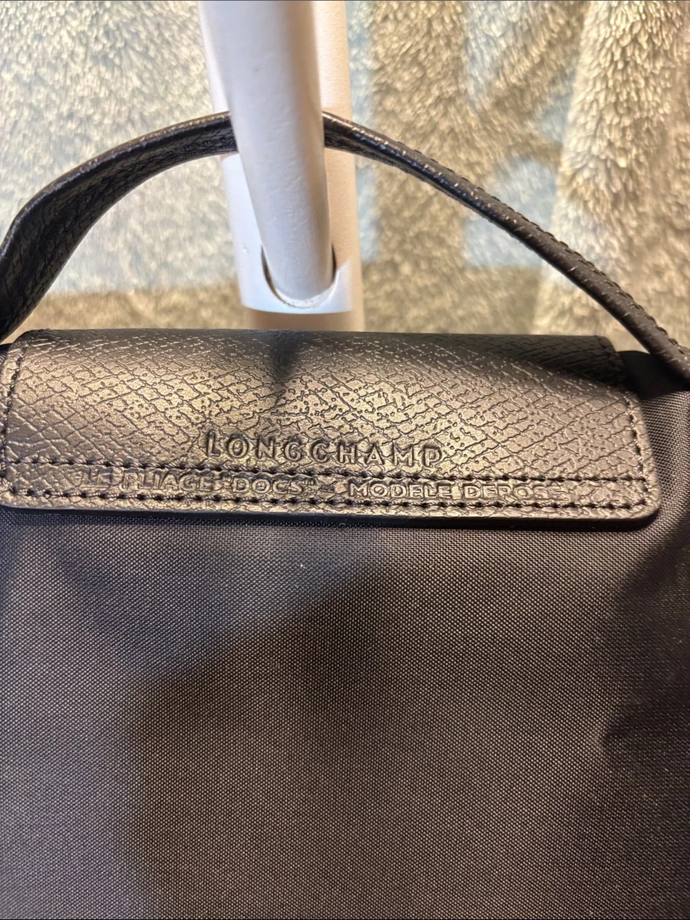 Longchamp RARE Golden Globes edition Black Modele Depose “Docs” swag bag